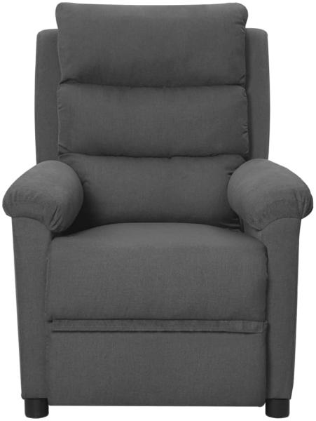 vidaXL Massagesessel Dunkelgrau Stoff [342352] Bild 2