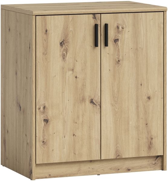 Kommode >Nelly< in Artisan Eiche Dekor - 74x86x50cm (BxHxT)