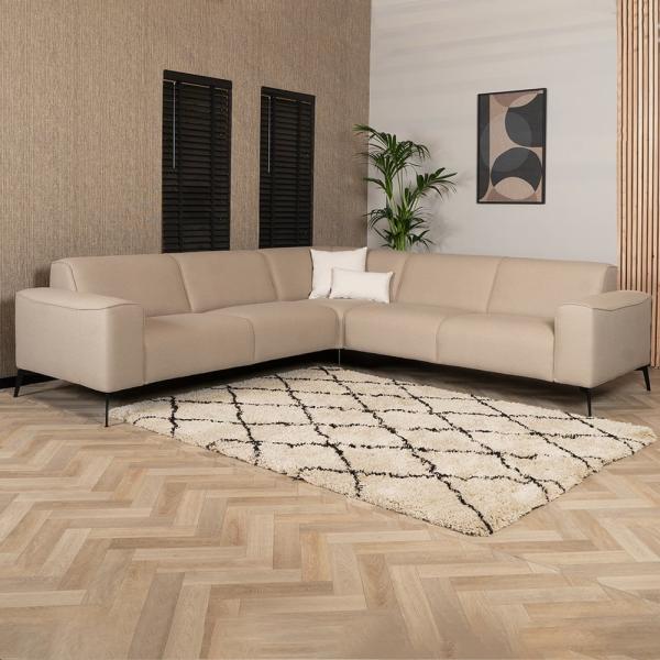 Bronx71 Ecksofa Vegas Stoff taupe links/rechts Bild 2