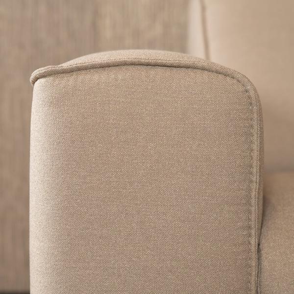 Bronx71 Ecksofa Vegas Stoff taupe links/rechts Bild 9