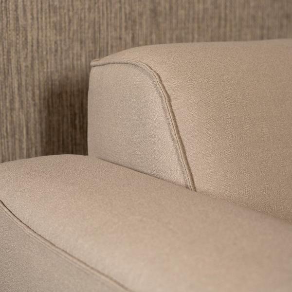 Bronx71 Ecksofa Vegas Stoff taupe links/rechts Bild 6