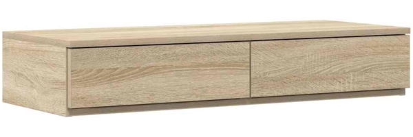 vidaXL Bett mit Stauraum mit Tür Sonoma-Eiche 226,5 x 75 x 31,5 cm 3335679 Bild 5