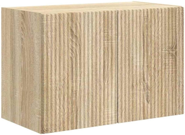 vidaXL TV-Wandschrank Sonoma-Eiche 59,5 x 31 x 40 cm Holzwerkstoff 892333