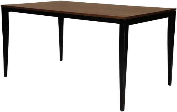 Auszugstisch Jupiter Schwarz/Nussbraun