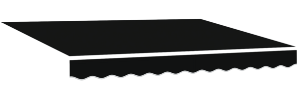 vidaXL Einziehbare Markise Schwarz 300 x 250 cm Stoff und Aluminium 3330039