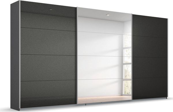 rauch Schwebetürenschrank Koluna Hochglanzfront mit Spiegel, inkl. 2 Innenschubladen sowie extra Böden