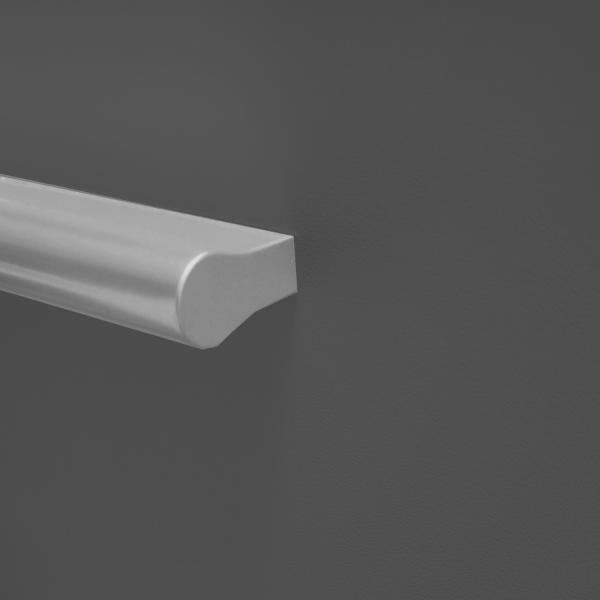 Moderne Küchenzeile, Hängeschrank und Unterschrank, Eiche Grau, ohne Geräte, 80 cm Bild 8