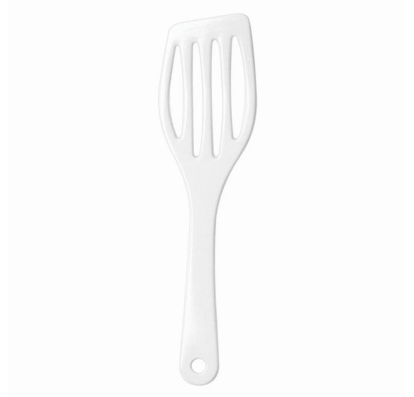 WACA 023-1710 Pfannenwender mit Aufhängeloch, 26 cm, Kunststoff, weiß