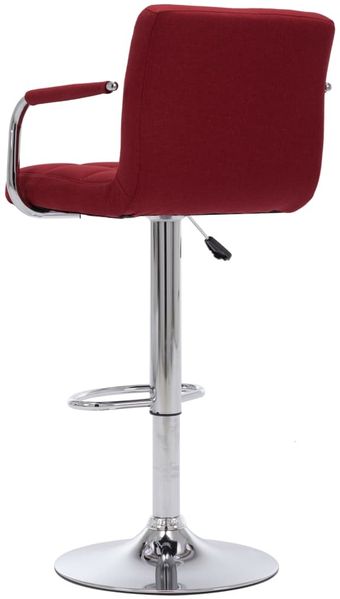 vidaXL Barhocker Weinrot Stoff [283417] Bild 4