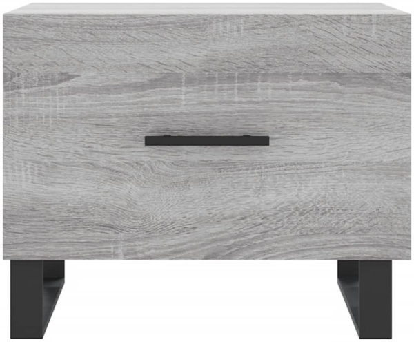 vidaXL Couchtisch Grau Sonoma 50x50x40 cm Holzwerkstoff 829456 Bild 9