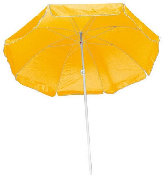 Macma Sonnenschirm Strandschirm / Sonnenschirm / stufenlos verstellbar / Farbe: gelb Bild 2