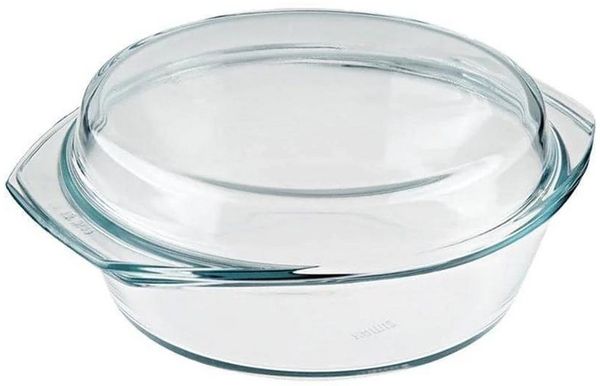 BOHEMIA CRISTAL Schüssel mit Deckel 1 l