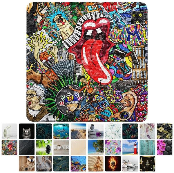 Sanilo Duschmatte mit Motiv, viele schöne Badematten zur Auswahl, rutschfeste & sichere Badematte, hochwertig, Kunststoff PVC, quadratisch, 230 extra starke Saugnäpfe, 53 x 53 cm, waschbar
