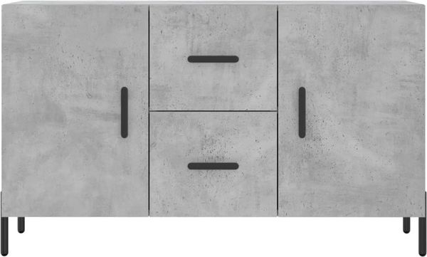 Sideboard, Kommode Betongrau 100x36x60 cm Holzwerkstoff j1146p Bild 6