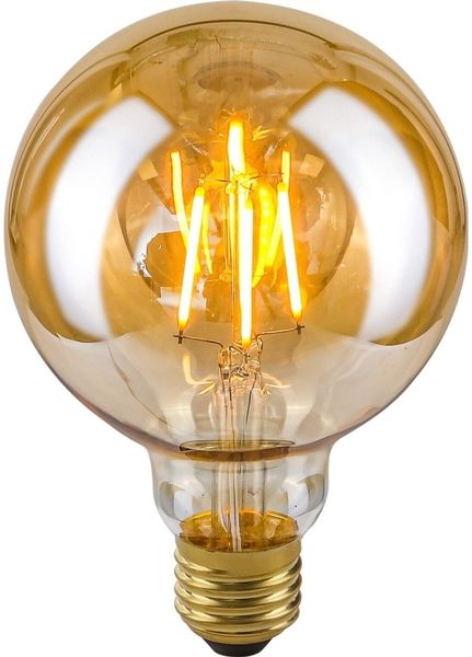Italux Bernstein Glühbirne E27 4W Warm Italux LED LDS-G95-A