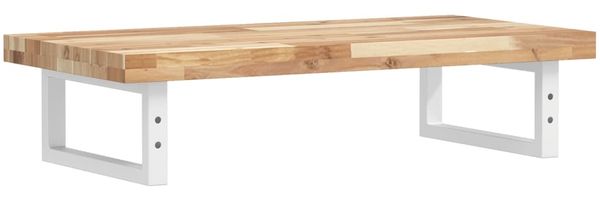 vidaXL Waschbeckenregal Wandmontage Stahl und Akazienholz 3302696 Bild 6