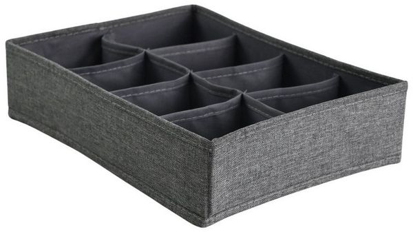 hausleben Organizer Faltbox 33 x 24 x 8 cm, 8 Fächer (1 St), Faltbares Ordnungssystem