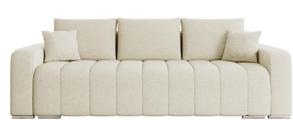 Schlafsofa Kojos Boucle (Farbe: Lambi 08)