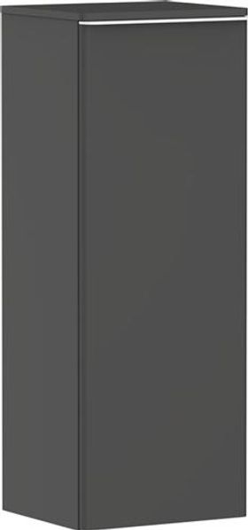 Hochschrank Xelu Q 400/350 rechts - grau/weiß