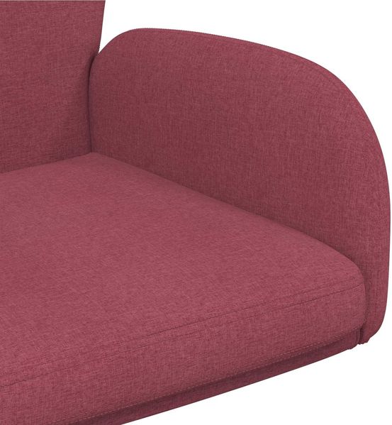 vidaXL Drehstühle 4 Stk. 54 x 58 x 90 cm Weinrot Stoff 3428306 Bild 6