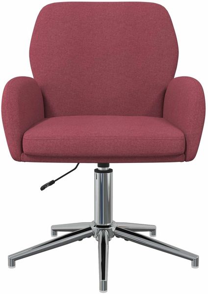 vidaXL Drehstühle 4 Stk. 54 x 58 x 90 cm Weinrot Stoff 3428306 Bild 3