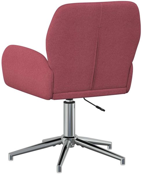 vidaXL Drehstühle 4 Stk. 54 x 58 x 90 cm Weinrot Stoff 3428306 Bild 5