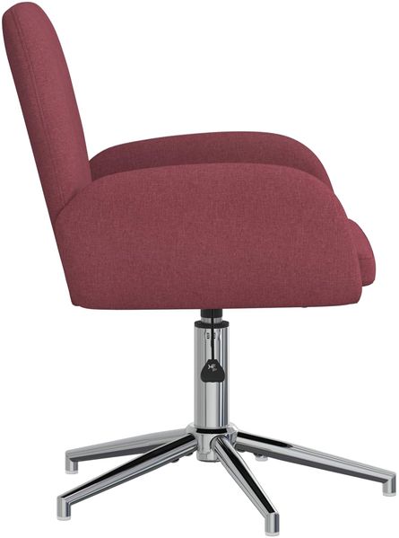 vidaXL Drehstühle 4 Stk. 54 x 58 x 90 cm Weinrot Stoff 3428306 Bild 4