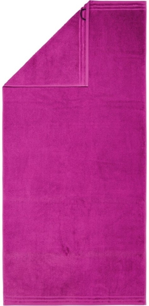 Vossen Badetuch Calypso Feeling, Walkfrottee (1-St), mit schmaler Bordüre aus 100% Baumwolle, Vegan, einfarbig