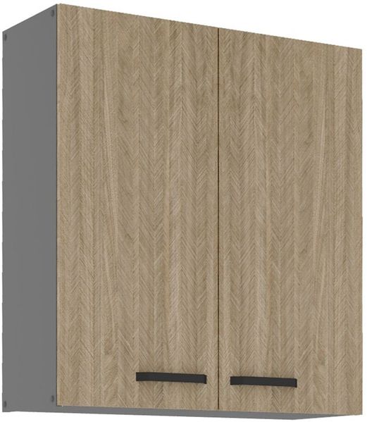 Küche SCANDI Hängeschrank 80 cm Fischgrät Küchenzeile Küchenblock Einbauküche Bild 6