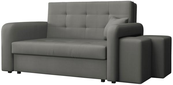 Schlafsofa Viva Home II, Nische für Hocker auf der rechten Seite, Farbe: Manila 16