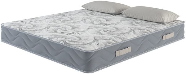 Dmora Einzelne Matratze Weston, Produkt aus Memory-Schaum, Schlafzimmermatratze, Schlafunterstützung, Made in Italy, 90x200 h25 cm, Weiß