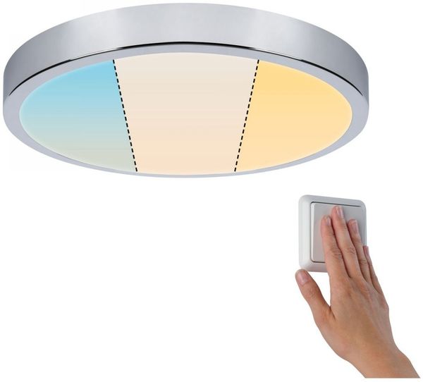 Paulmann No. 78927 LED Panel Aviar IP44 WhiteSwitch 360mm 24W 2.700K Chrom
