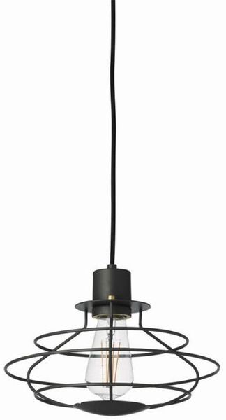 Halo Design No. 751815 Pendelleuchte RADIO Dunkelgrau Matt 28cm
