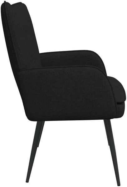 vidaXL 2-Sitzer Sofa Schwarz 115 x 61 x 87 cm Stoff 42028904 Bild 5