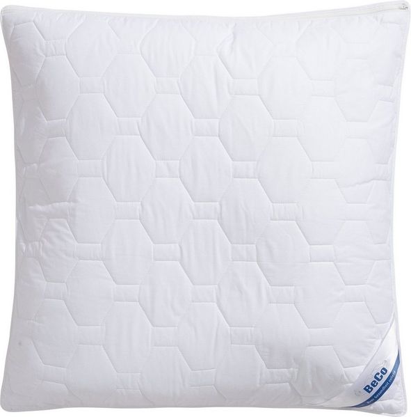 Beco Microfaserkissen Medibett, Kopfkissen, Füllung: Polyester, Bezug: Polyester oder Baumwolle, Bauchschläfer, Rückenschläfer, Seitenschläfer, Kissen 40x80 cm, 80x80cm, Allergiker geeignet (Hausstauballergiker)