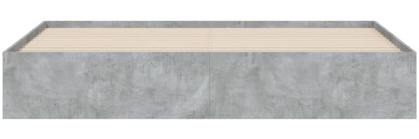 vidaXL Bettgestell mit Schubladen Betongrau 180x200 cm Holzwerkstoff 3207255 Bild 6