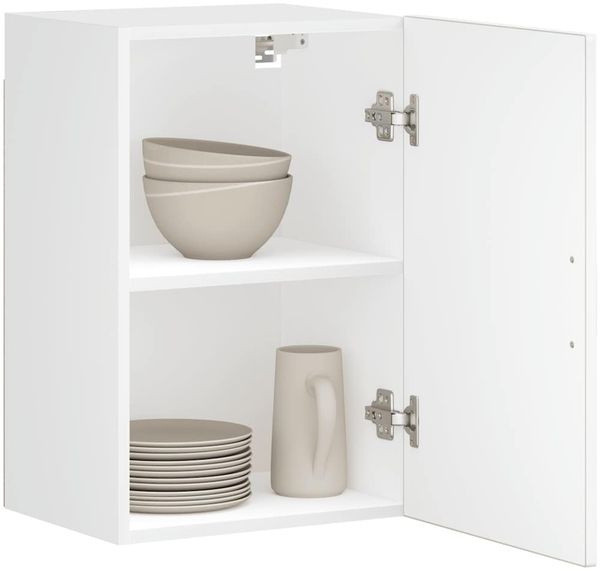 vidaXL Küchen-Hängeschrank Porto Hochglanz-Weiß Holzwerkstoff 854029