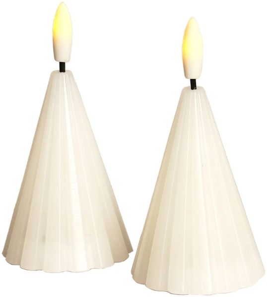 Sirius Laura Weihnachtsbaum Weiß - 2 Stück