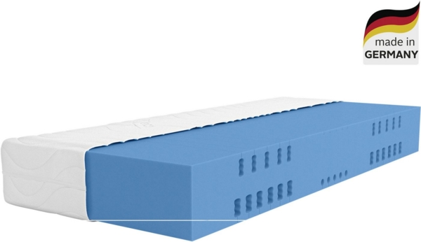 Hybridschaum-Matratze Tornby, in 21cm und 28 cm Höhe, 90x200 cm, 140x200 cm, Älgdröm, Wendematratzen H2+3/H3+4/H4+5, ergonomisch, atmungsaktiv Bild 1