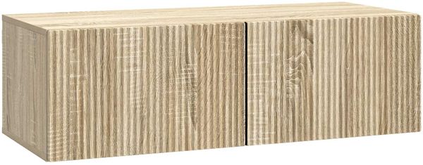 vidaXL Wandmontierter TV-Schrank Sonoma-Eiche 98 x 41 x 30 cm 898527