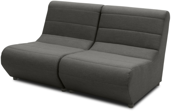 Gartenlounge Set 1 Boudicca 146x80x102 mit Outdoorbezug in anthrazit