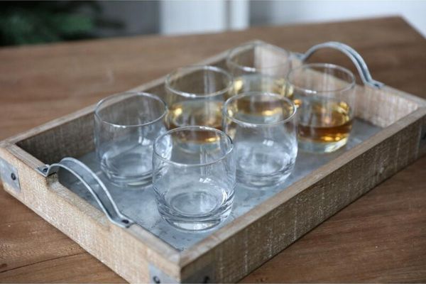 Whiskygläser Whiskey Getränke Trinken Glas Tumbler Service Bar Genießen Cocktail