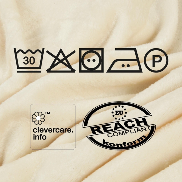 Kissenhülle Kuschel "Celina", in der Größe "40 x 40cm" - Gelb - Kissenbezug mit Reißverschluss Bild 7