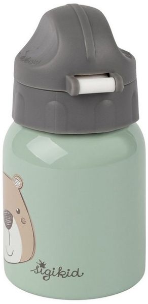 Sigikid Trinkflasche Edelstahl Wasserflasche Bär 250ml für Kinder