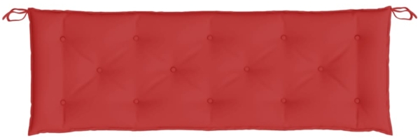 vidaXL Gartenbank-Auflagen 2 Stk. Rot 150x50x7 cm Oxford-Gewebe 361703 Bild 5