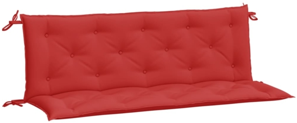 vidaXL Gartenbank-Auflagen 2 Stk. Rot 150x50x7 cm Oxford-Gewebe 361703 Bild 1