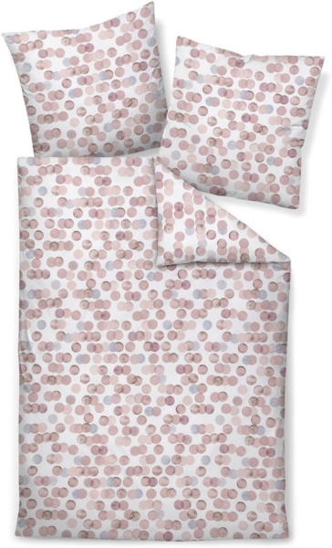 Janine Bettwäsche Feinbiber65176 0, Feinbiber, mit Reissverschluss