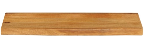 vidaXL Tischplatte mit Baumkante 80x30x2,5 cm Massivholz Mango 370526 Bild 2