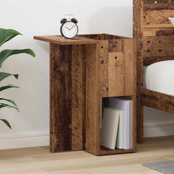 vidaXL Beistelltisch Altholz 35 x 40 x 55 cm Holzwerkstoff 891102