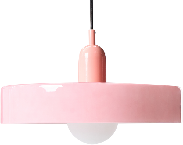Hängeleuchte PAALA Glas Rosa